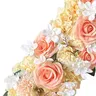 Panneau floral romantique soie artificiel fait main… – vue 6