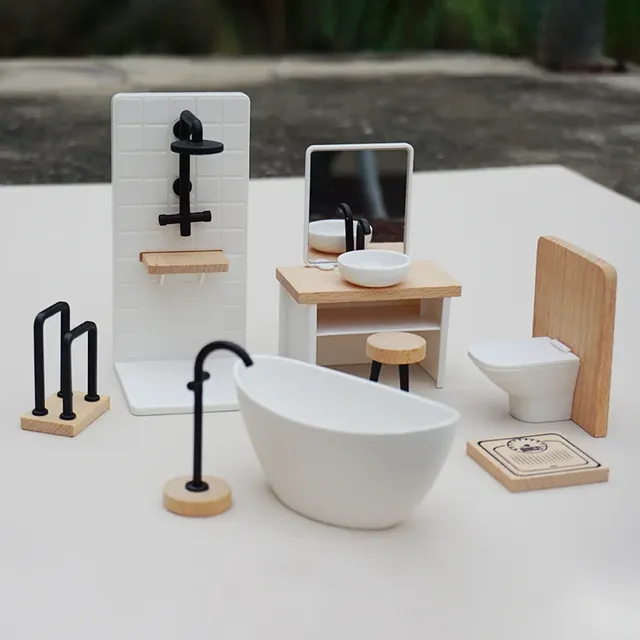 Mini serviette de toilette T1 en bois – vue 4
