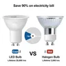 Ampoule LED GU10 blanc chaud 2700K – vue 2