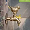 Robinet mural laiton bronze antique rétro vintage… – vue 2