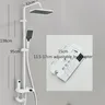 Douchette Blanche à 4 Voies avec Bouton Réer – vue 5