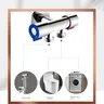 Pulvérisateur Bidet Manuel Acier Inoxydable Chromé Mural… – vue 5
