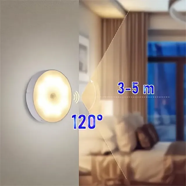 Capteur de mouvement lumière Led USB veilleuses lampe… – vue 2