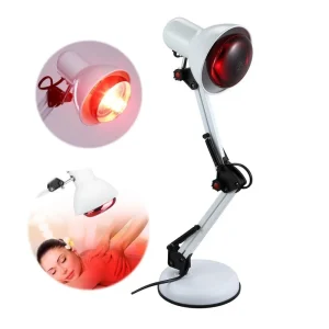 lampe physiothérapie infrarouge chauffage 150watts multitension bras articulé réglable ressorts abatjour conique dôme verre filtrant base stable soulagement douleur musculaire lampe physiothérapie infrarouge chauffage 150watts multitension bras articulé réglable ressorts abatjour conique dôme verre filtrant base stable soulagement douleur musculaire