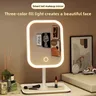 Miroir de maquillage de bureau à Led avec lumières – vue 2