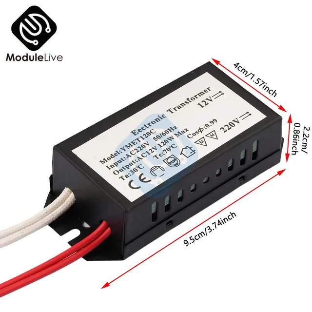 IWicient Power-Onduleur électronique pour lampe halogène – vue 2