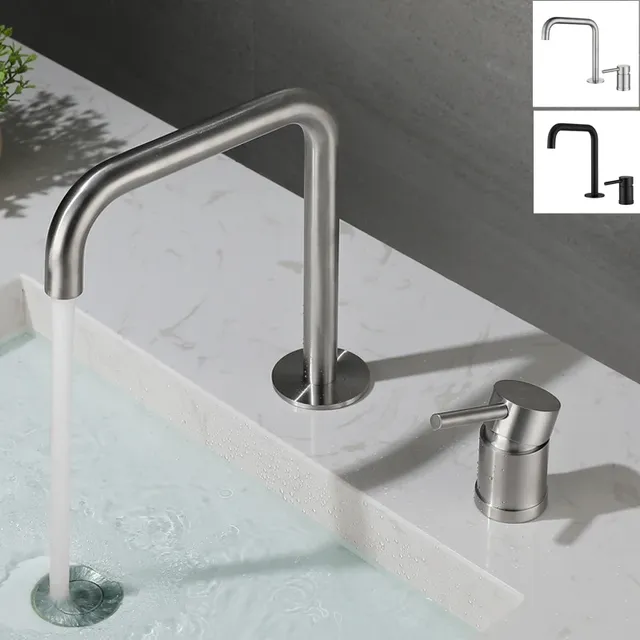 Robinet de lavabo de salle de bains – vue 2