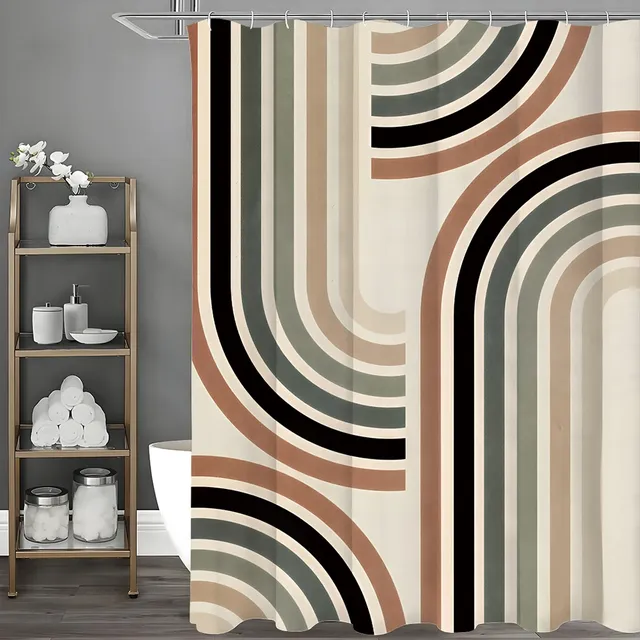 Rideau de douche en arc Simple et moderne