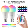 Ampoule intelligente E27 B22 RGB à intensité variable – vue 1
