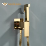 Senlesen-Buse de Pulvérisation en Laiton Massif, Douche de Bidet localité, Robinet de Centre Commercial d&rsquo;Eau Chaude et Froide, Toilette