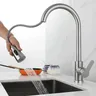 Robinet d'évier de cuisine en dégradbrossé – vue 4