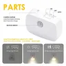 LED veilleuse ue US Plug In capteur de mouvement… – vue 4