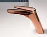 Robinets de salle de bains en or Rose brillant – vue 5