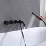 Robinet de salle de bains luxueux en laiton noir avec… – vue 2
