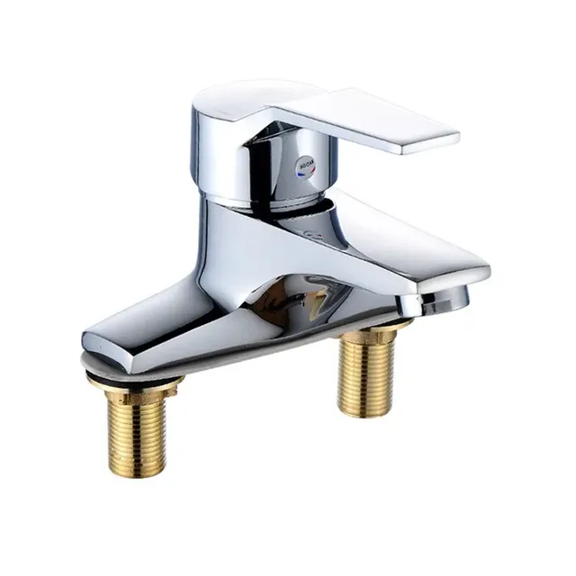 Mitigeur Lavabo Monocommande Posé Chromé Miroir Levier… – vue 3