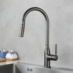 STARON robinet d&rsquo;évier de cuisine robinets à ressort bec extractible mitigeur eau chaude et froide avec robinet extractible pulvérisateur cuisson