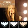 Miroir de maquillage miroir LED avec lumières – vue 4