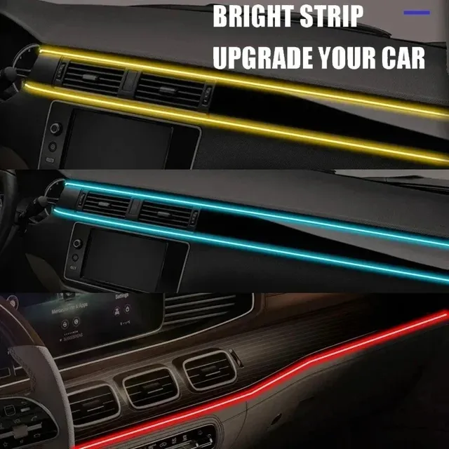 Bande lumineuse d'ambiance intérieure de voiture RGB – vue 3