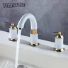 Robinet de lavabo en laiton or Rose – vue 2