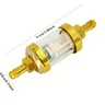 Filtre carburant tubulaire universel transparent… – vue 2