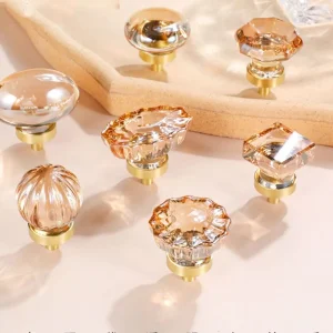 Cristal diamant armoires de cuisine meubles poignée bouton de porte armoire tire tiroir bouton armoire poignée