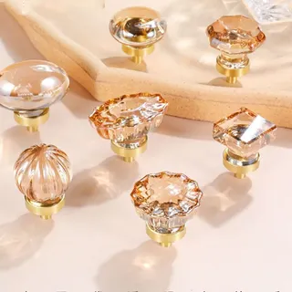 Cristal diamant armoires de cuisine meubles poignée bouton de porte…