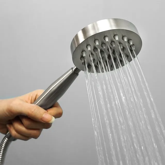 Pommeau douchette main inox 304 acier brossé haute… – vue 2