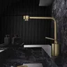 Robinet de salle de bains en or Rose brossé – vue 5
