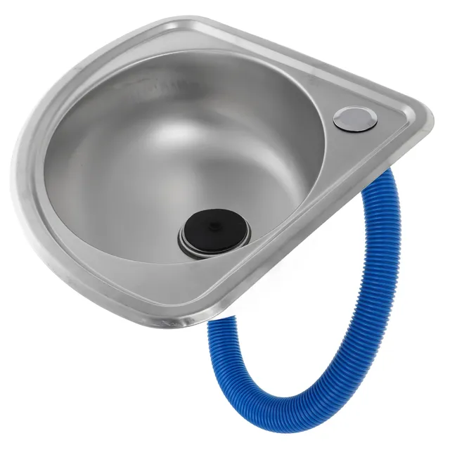 Évier cuisine acier inoxydable monobac rond encastrable… – vue 6