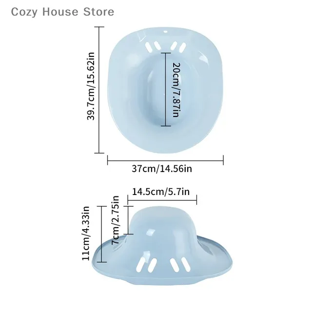 Bain siège toilette réducteur WC ergonomique assise… – vue 6