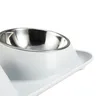 Bol Double en acier inoxydable pour chien et chat – vue 5