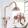Pommeau douche mural laiton massif finition bronze… – vue 2
