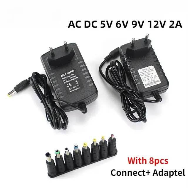 Adaptateur d'alimentation cc 5V 6V 9V 12V 2A – vue 5