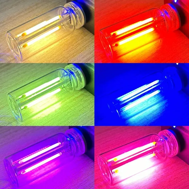 Rétro LED Edison ampoule veilleuse Camping incandescent… – vue 6