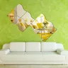 Autocollant miroir ondulé carrelage mural acrylique… – vue 4