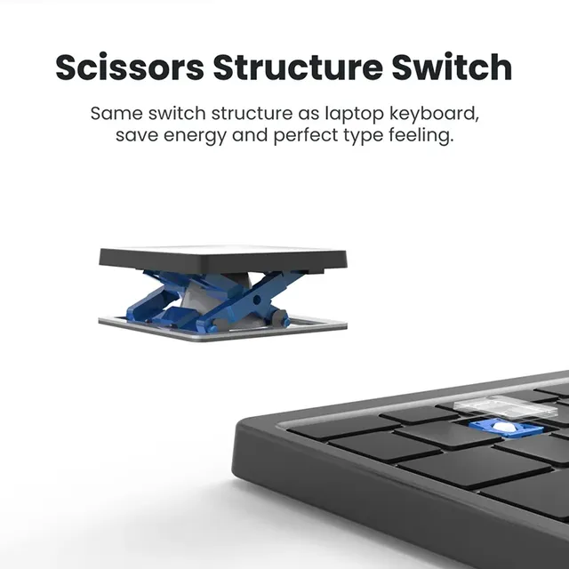 Clavier Bluetooth avec pavé tactile pour Windows Android… – vue 4