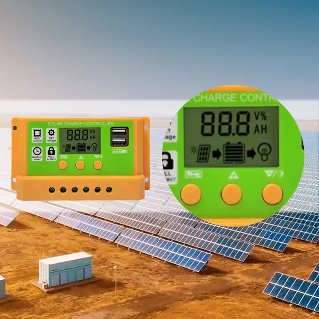 Régulateur de batterie de panneau solaire 10A 20A 30A… – vue 3