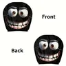 Taie d'oreiller de voiture imprimée avec visage Smiley – vue 5
