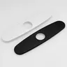 Passecâble ovale bureau meuble plastique rigide finition… – vue 2