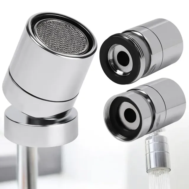 Robinet pivotant à 360 degrés en laiton – vue 2
