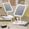 Miroir de maquillage intelligent LED lumineux avec lumière – vue 3