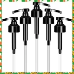 Distributeur de liquide de café, outil professionnel, pompe à sirop, accessoires de cuisine pour bouteille de jus de sirop, distributeurs de savon, 5 pièces