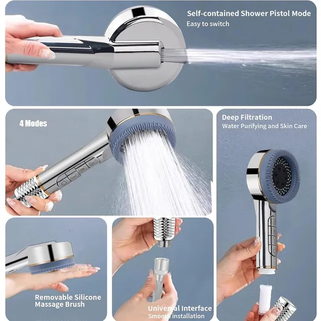 Pommeau de douche haute pression – vue 2