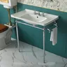 Lavabo sur pied pour salle de bain – vue 4