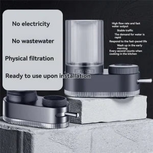 ABKW-purificateur d&rsquo;eau d&rsquo;évier purificateur d&rsquo;eau de robinet de cuisine domestique potable directe sans filtre pré-installé