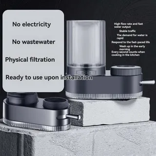 Purificateur robinet évier cuisine filtration carbone réduction chlore…