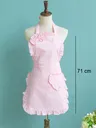 Tablier féminin vintage volants court encolure dos nu… – vue 5