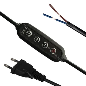 Contrôleur LED intelligent EU 110V-220V, avec minuterie, variateur 3 étapes et changement de couleur automatique pour les lumières de croissance