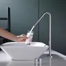 Robinet lavabo vasque surélevé colonne bec haut jet… – vue 4