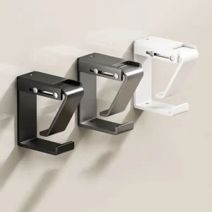 Crochet de lavabo en acier au carbone, support mural réglable pour lavabo, sans trou, antirouille, support de cuisine Crochet de lavabo en acier au carbone, support mural réglable pour lavabo, sans trou, antirouille, support de cuisine